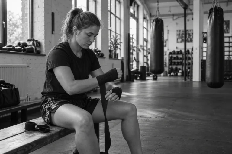 Przygotowanie dłoni do treningu Muay Thai