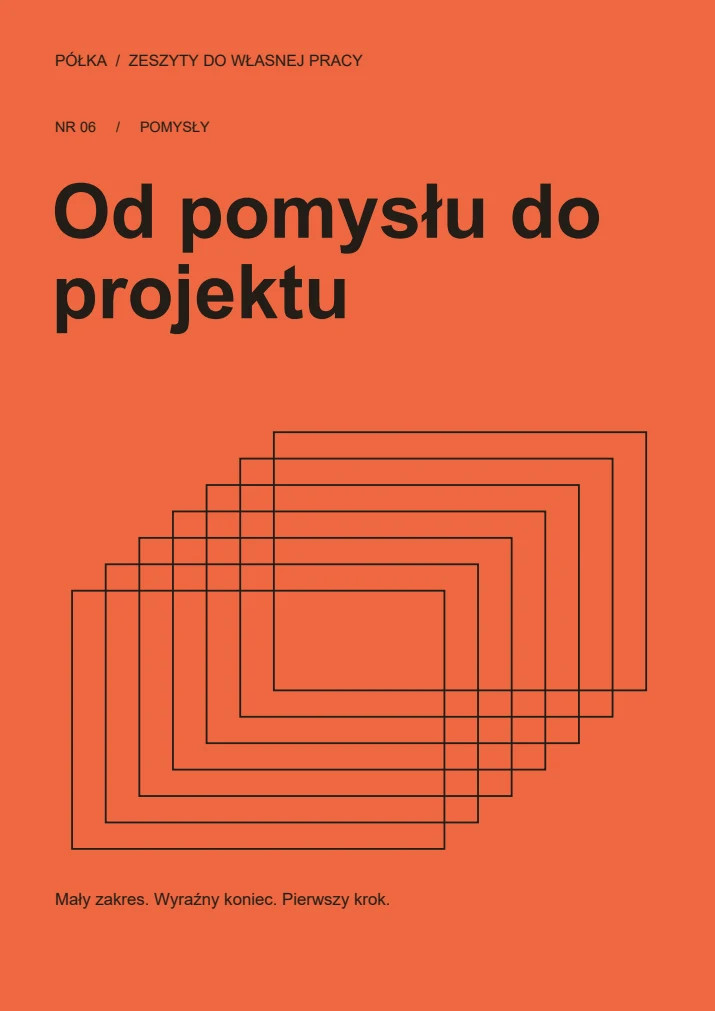 Okładka: Od pomysłu do projektu