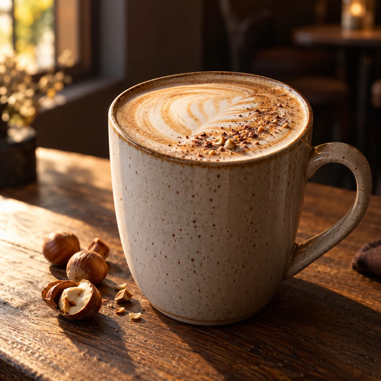 Orzechowe latte