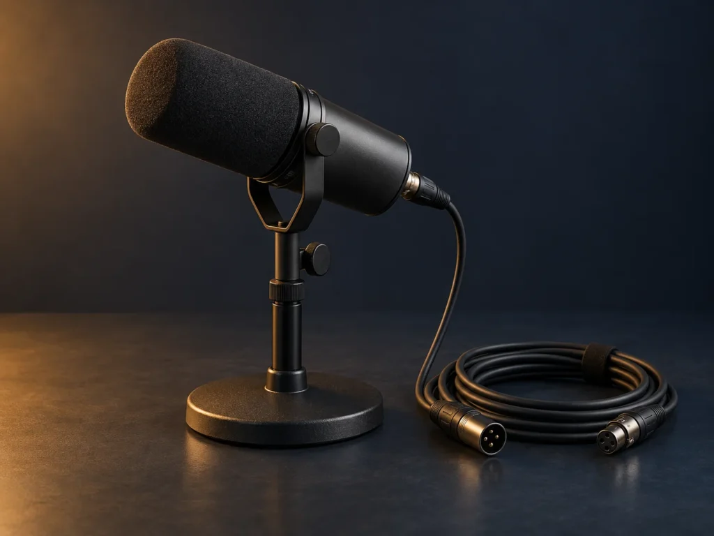 Mikrofon podcastowy