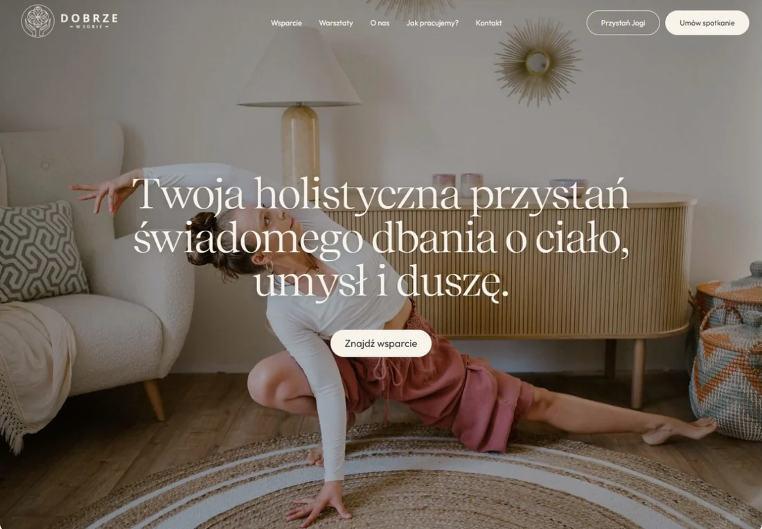 Strona główna realizacji Dobrze w Sobie
