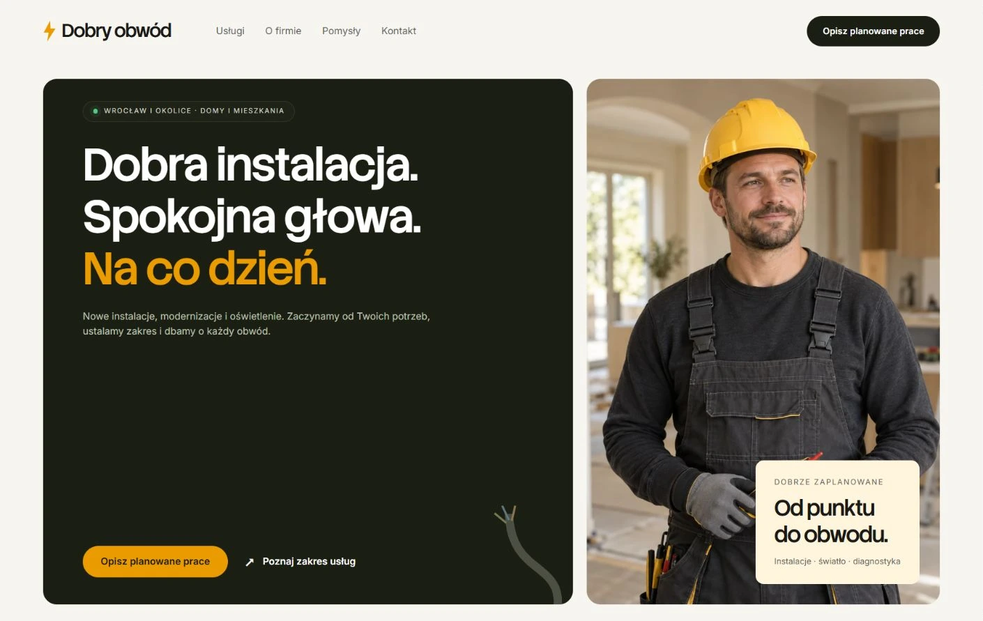 Elektryk i instalacje